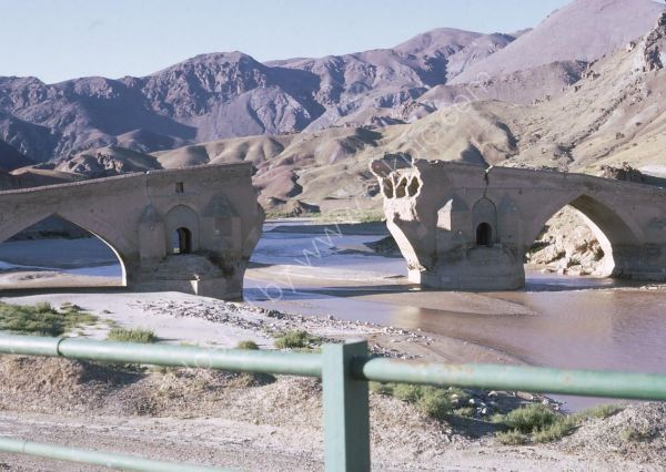 Old Bridge Washed Away, Turkish Border, Iran